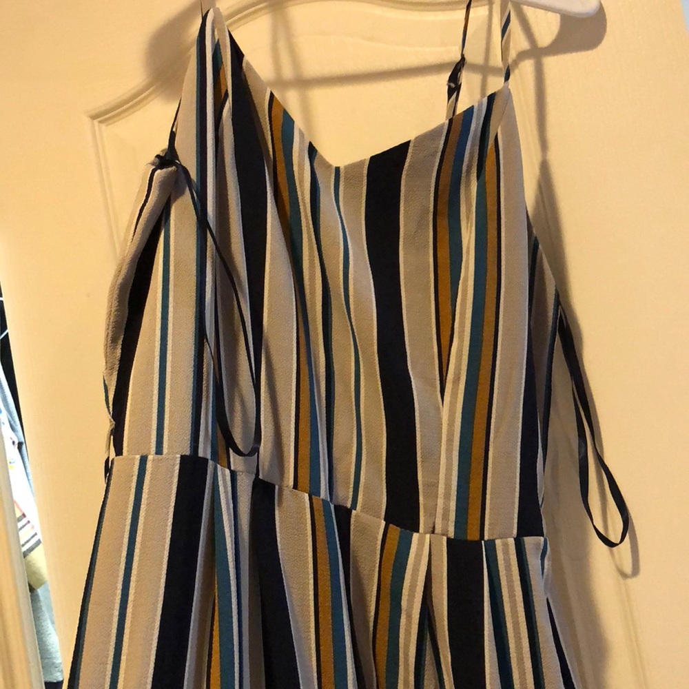 Striped Jumpsuit